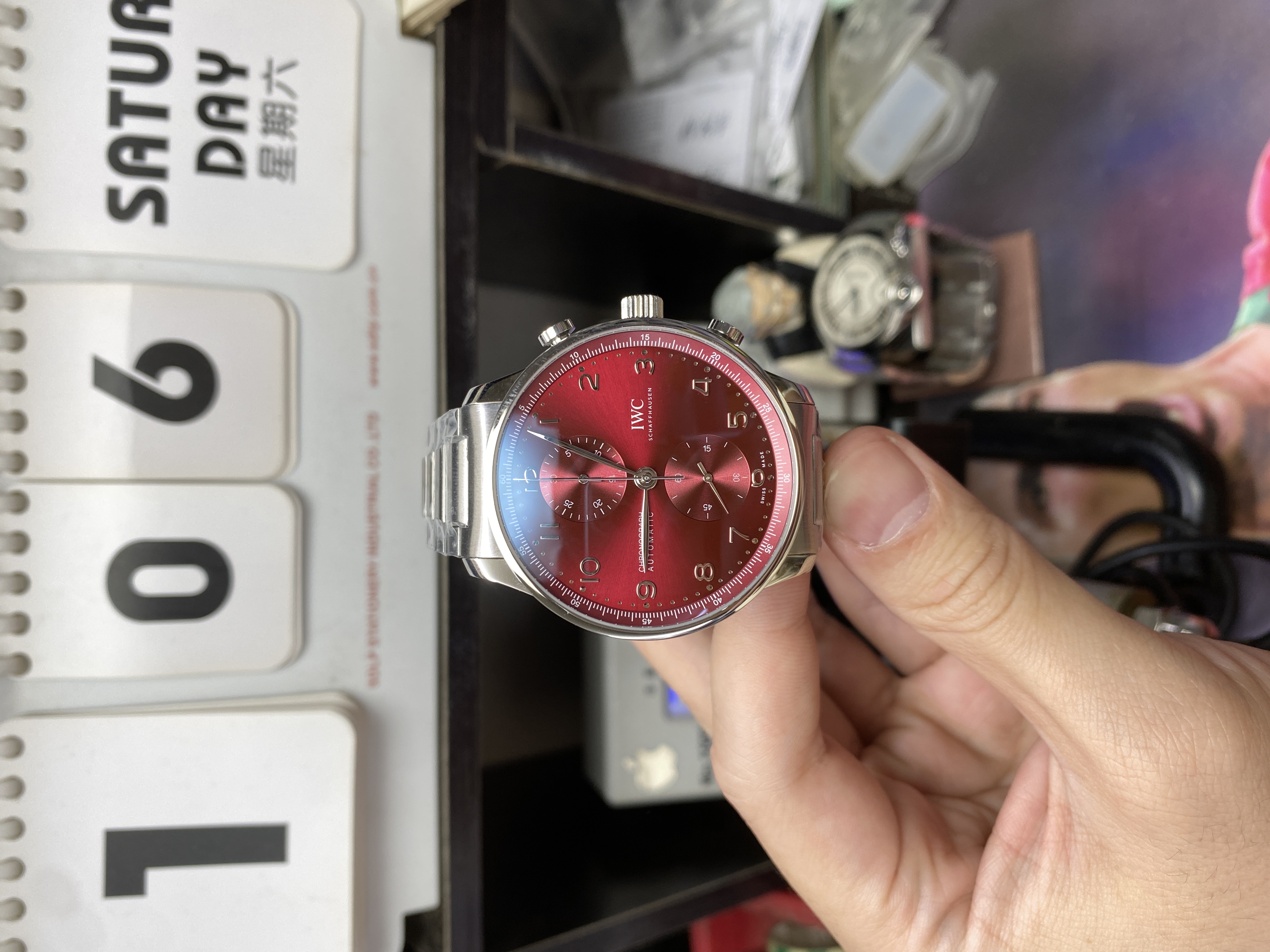 IWC Portuguese Series Watch Model IW371616 41mm