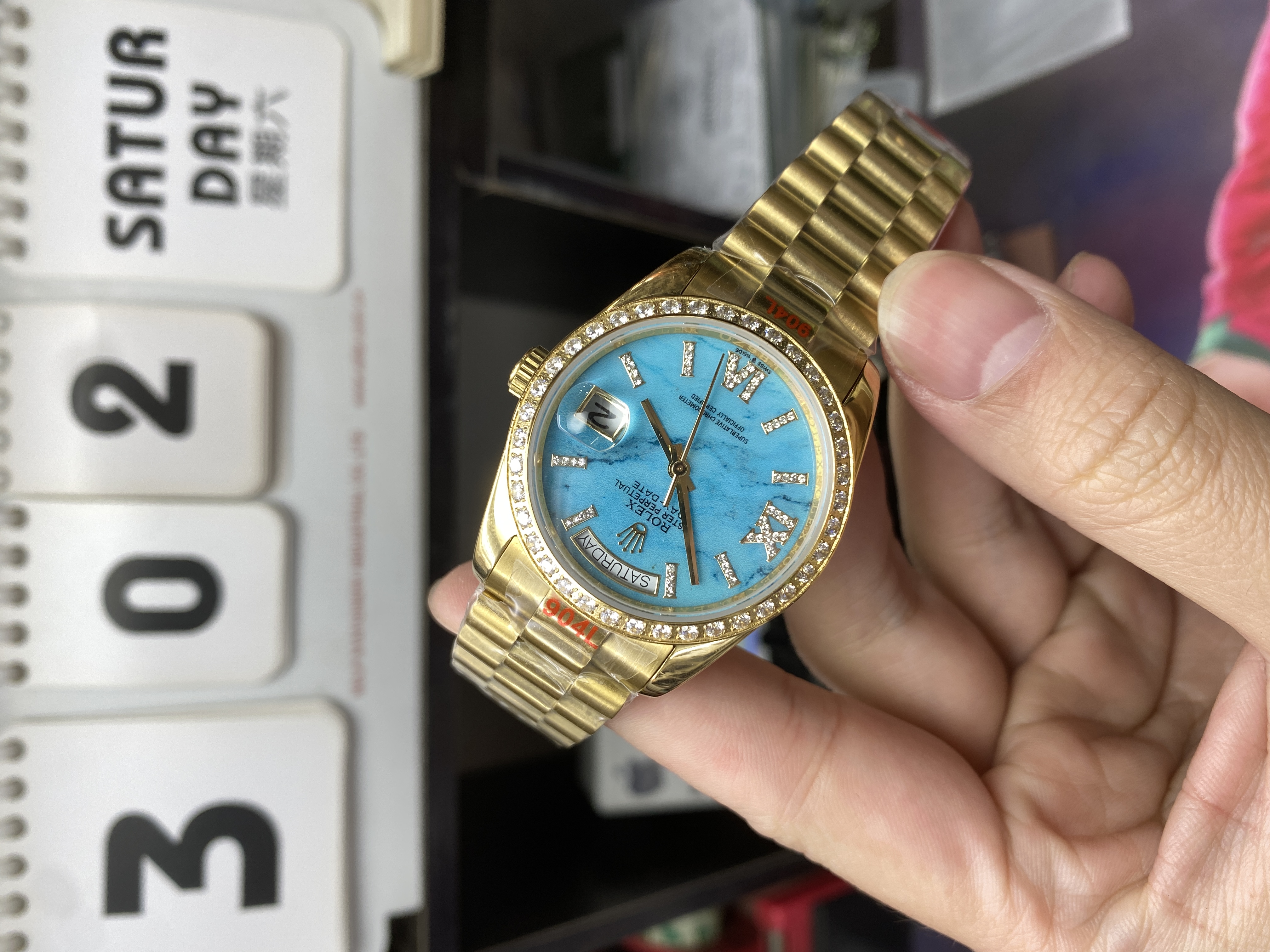 Rolex Day-Date Series Watch Model m128398tbr-0014 36mm